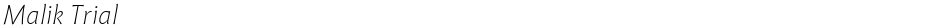 Malik TrialDemo