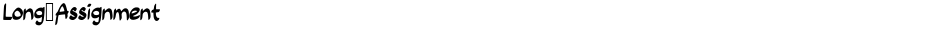 Long_AssignmentDemo