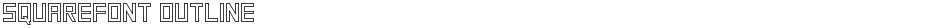 SquareFont OutlineDemo