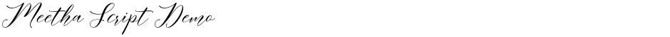 Meetha Script DemoDemo