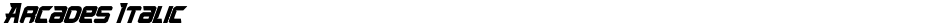 Arcades ItalicDemo