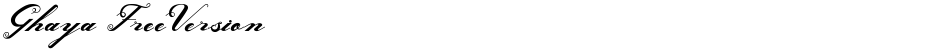 Ghaya FreeVersionDemo