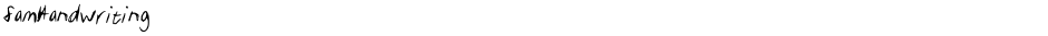 SamHandwritingDemo