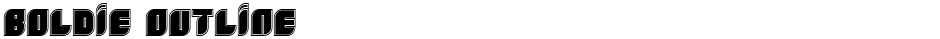 Boldie OutlineDemo