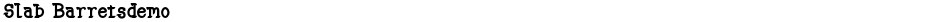 Slab BarretsdemoDemo