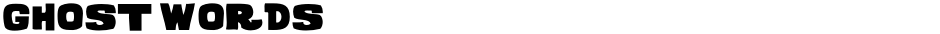 GHOST WORDSDemo