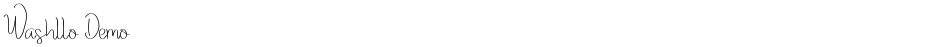 Washllo DemoDemo