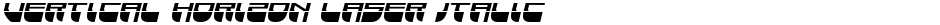 Vertical Horizon Laser ItalicDemo