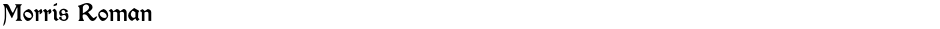 Morris RomanDemo