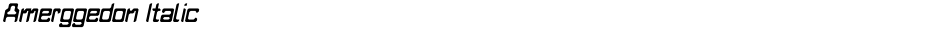Amerggedon ItalicDemo