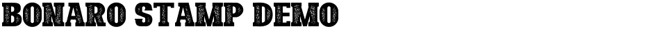 Bonaro Stamp DemoDemo