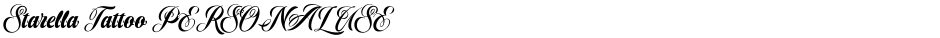 Starella Tattoo PERSONAL USEDemo