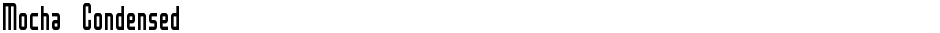 Mocha CondensedDemo