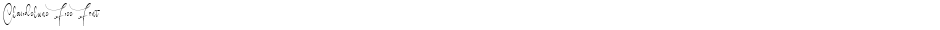 Clairdelune Free FontDemo