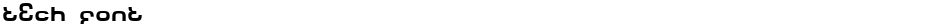 Tech FontDemo