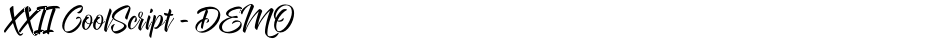 XXII CoolScript - DEMODemo