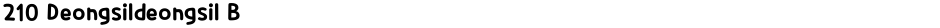 210 Deongsildeongsil BDemo