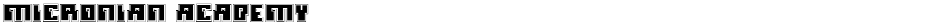 Micronian AcademyDemo
