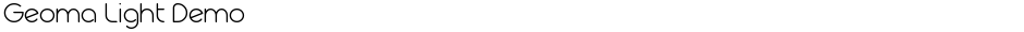 Geoma Light DemoDemo