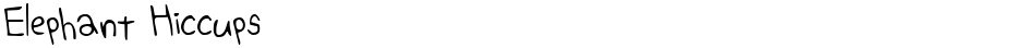 Elephant HiccupsDemo