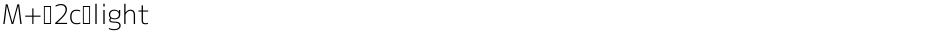 M+ 2c lightDemo