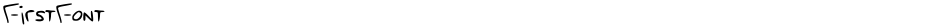 FirstFontDemo