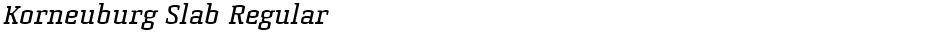 Korneuburg Slab RegularDemo