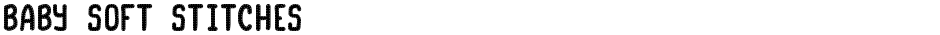 Baby Soft StitchesDemo