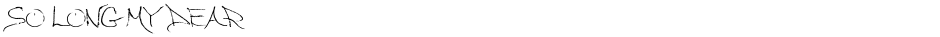 So Long My DearDemo
