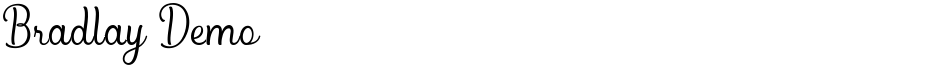 Bradlay DemoDemo