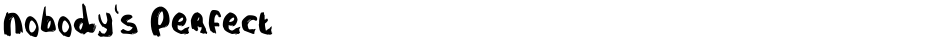 Nobody's PerfectDemo