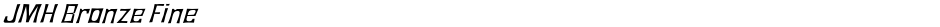 JMH Bronze FineDemo