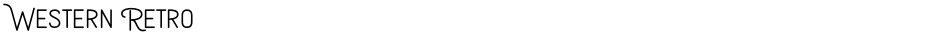 Western RetroDemo