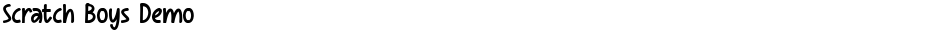 Scratch Boys DemoDemo