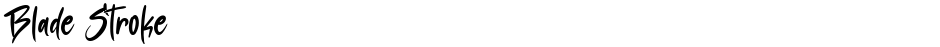 Blade StrokeDemo