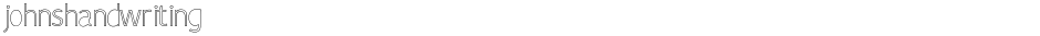 johnshandwritingDemo