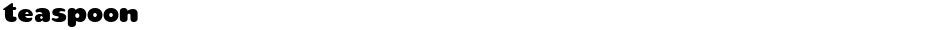 teaspoonDemo