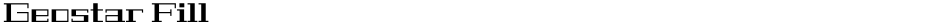Geostar FillDemo
