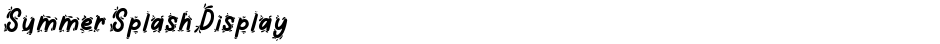 Summer Splash DisplayDemo
