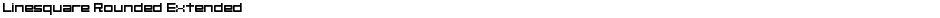 Linesquare Rounded ExtendedDemo