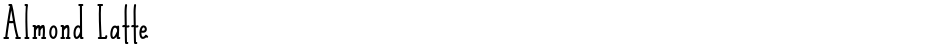 Almond LatteDemo