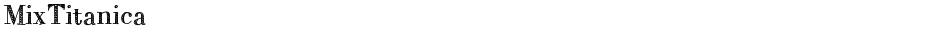 MixTitanicaDemo