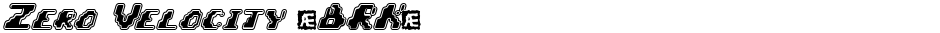 Zero Velocity (BRK)Demo