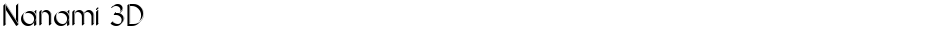 Nanami 3DDemo