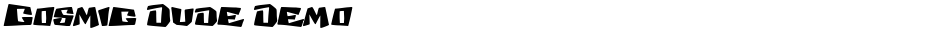 Cosmic Dude DemoDemo