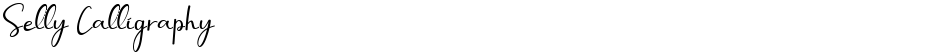 Selly CalligraphyDemo