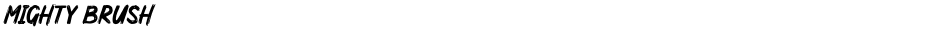 Mighty BrushDemo