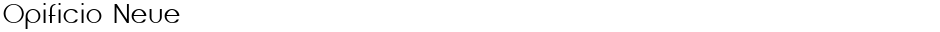 Opificio NeueDemo