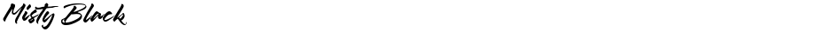 Misty BlackDemo