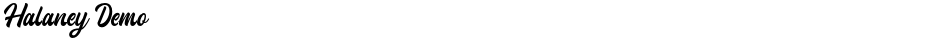 Halaney DemoDemo